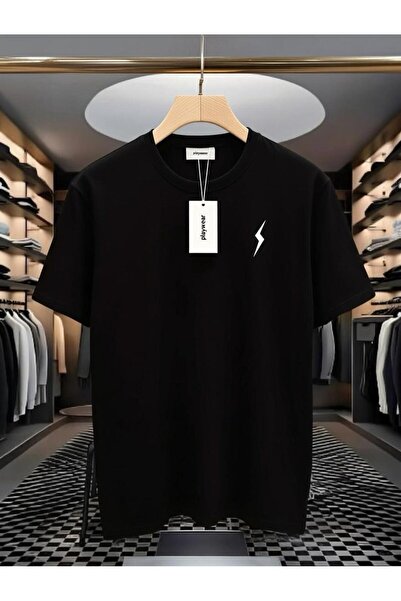 playwear Unisex Lightning Printed Men's Tshirt