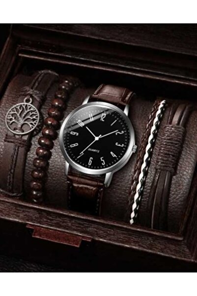SOKY Set ceas și brățări bărbătești