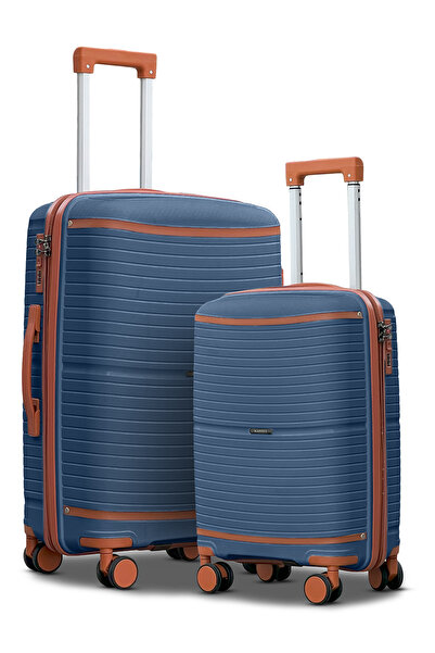 ZAAPPY Hard Shell Unbreakable Expandable PP 2 PCS Set Luggage, Lightweight, S...