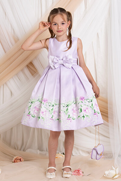 SÜSLÜ PİNK KİDS Special Design Dress for Girls, Ramadan Eid Dress