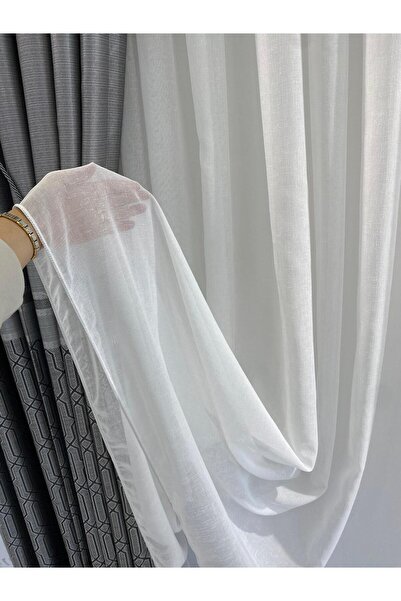 MOAYAD LUX KETEN TUL PERDE ESKITME MODEL 1/3 SIK PILELI BORU PILE KIRISMAZ UT...