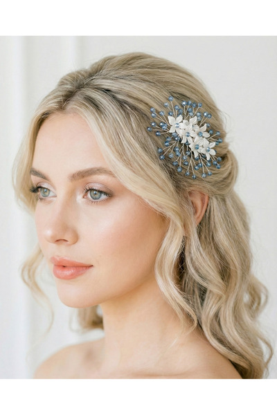 gelinmz Radiant Flowers: Modern Hair Comb