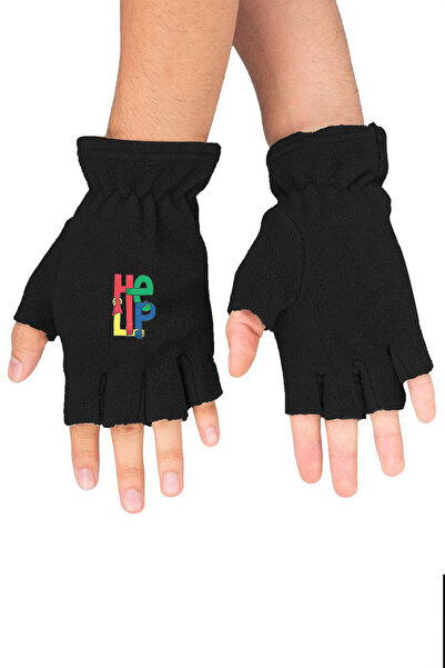Omotasarım قفازات هيلب للجنسين من القماش القطبي