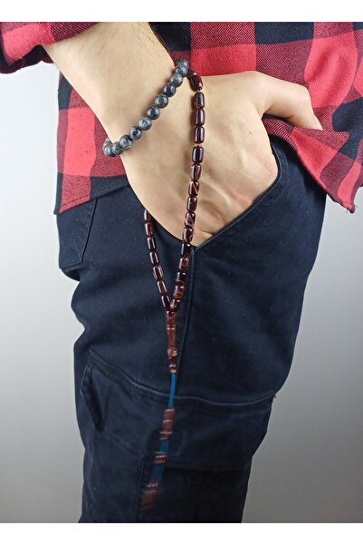 SEVER DOĞAL TAŞ Serdar Akdeniz Usta İşçilik & İmzalı Tesbih (Meşhur Halkalı İ...