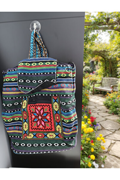 Meya design Ethnic Patterned Backpack – Bohemian Casual Bag