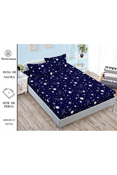 FIONNA.RO Stretchy Duvet Cover and Pillowcases Made of Finet 180x200cm - Shoo...
