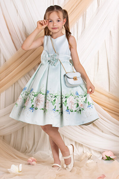 SÜSLÜ PİNK KİDS Special Design Dress for Girls, Ramadan Eid Dress