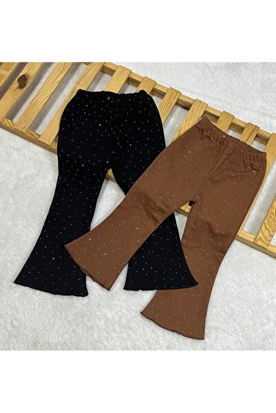 CİVELEK taşlı İspanyol paça pantolon