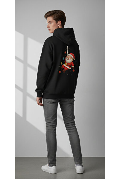 Eritqaa هودي بتصميم سانتا كلوز للجنسين بتصميم عيد الميلاد