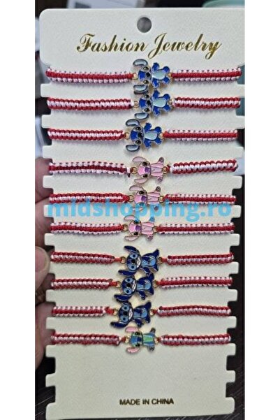 xpress sales Set of 12 Bracelets for Kids, Stitch Model