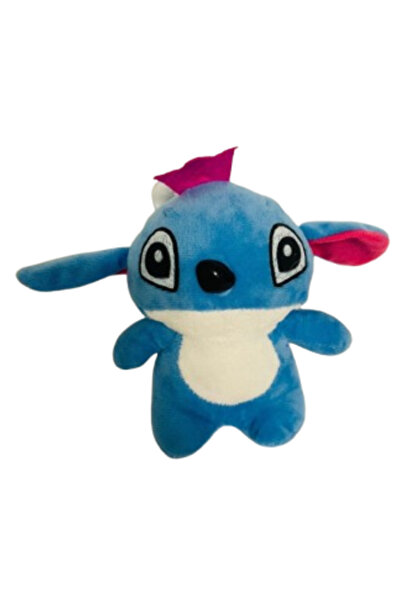 Other لعبة وبري زرقاء برسوم متحركة وأذنين ورديتين - 20 سم - شخصية ناعمة ولطيف...