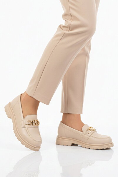 AYK'S Beige Lightweight Women's Casual Shoes 1005 Z