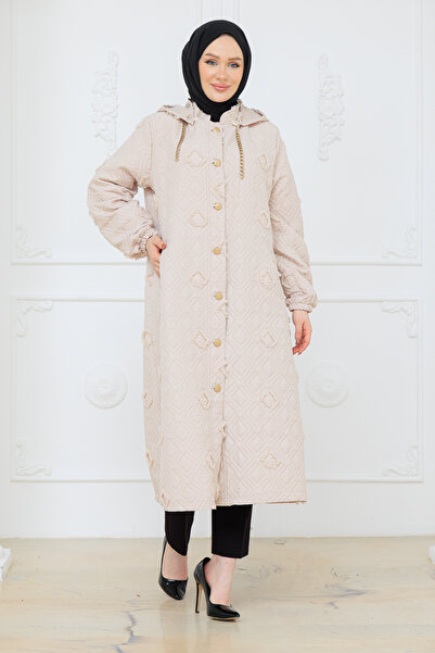 Pamuk Butik Șapcă matlasată cu franjuri, mărime mare, pentru femei