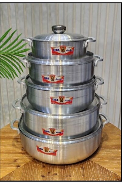 Generic Egyptian cookware set, 5 delicious pots