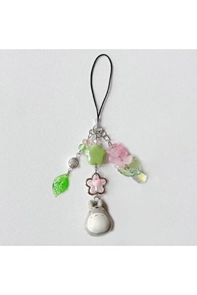 Choice4 Choice longmao phonechain Cute Anime Totoro Element Keychain Mobile P...