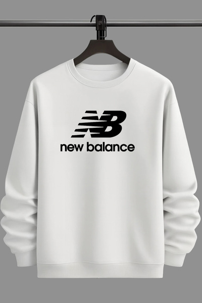 Flaubert Oversize Pattern Back Printed Unisex Sweatshirt 3 Threads