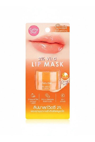 Cathy Doll Vit C Lip Mask – 2% Vitamin C + Natural Oils for Smooth & Hydrated...