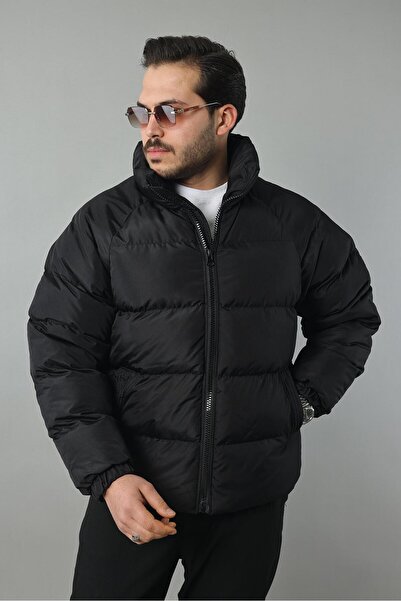 MODAEMAS Men's Winter Standing Collar Coat