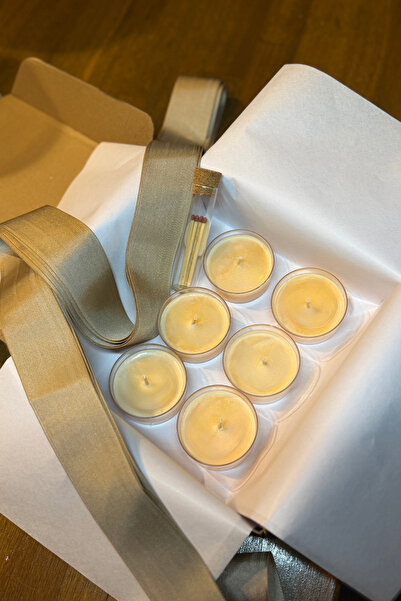 Lasironacandles White Velvet | Yasemin, Zambak ve Pudra Kokulu Soya Tealight