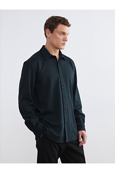 LC Waikiki I Standart Fit Long Sleeve Dobby Men's Shirt from Freezen Store