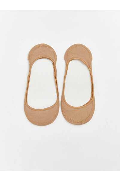 LC Waikiki Rmz Gi̇yi̇m Farkiyla Women's Ballerina Socks 2-Pack