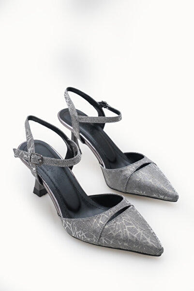 Riccon Γυναικεία παπούτσια με μυτερή μύτη, ανοιχτή πλάτη και λεπτό τακούνι 00...