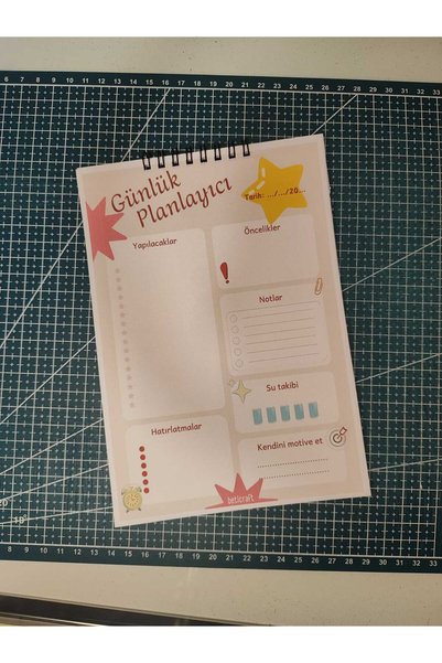 beticraft Not defteri, Okul defteri, Planlayıcı, Spiralli not defteri, Defter