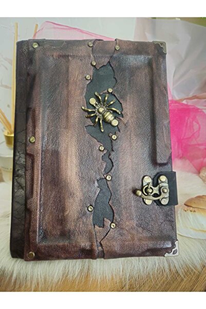 Legend Deri Spider Improvisation Genuine Leather Shamua Paper Gift Memory Dia...