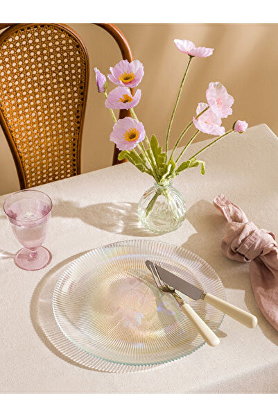 LC Waikiki Rmz Gi̇yi̇m Farkiyla Glass Plate 28 cm