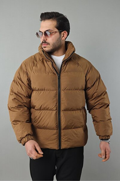 MODAEMAS Men's Winter Standing Collar Coat