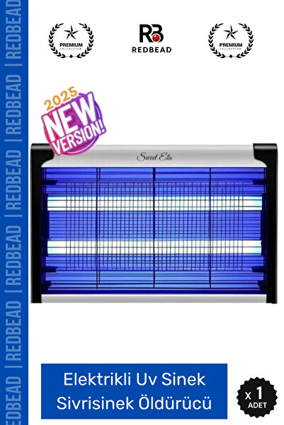 Redbead #Sineklik Güç Çift Florasan Elektrikli Uv Zincirli Askılı Sinek Sivri...