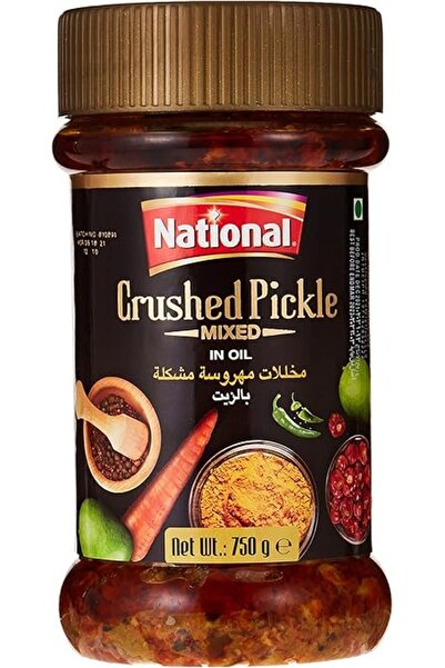 National CRUSHED MIX PICKLE 750gm
