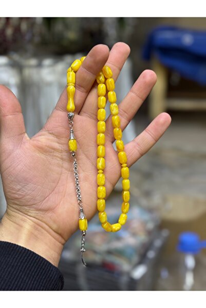tesbihad The Purest Form of Amber: Zülfikar Detailed Capsule Cut Amber Prayer...