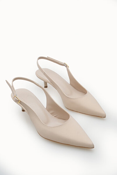 Riccon Дамски обувки с остри върхове, отворена задна част и висок ток 0012200...