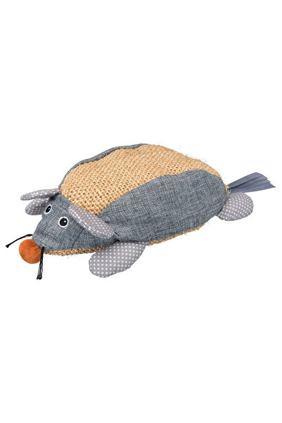 Trixie Cat Toy, Mouse with Catnip, Gray, 30 cm