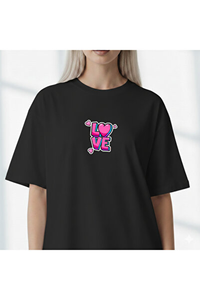 Etoile Studio Unisex 100% Cotton Oversize Graphic Printed Crew Neck T-Shirt L...