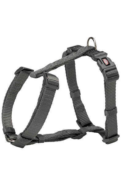 Trixie Premium Harness H, L- XL: 75-120 cm/25 mm, Graphite