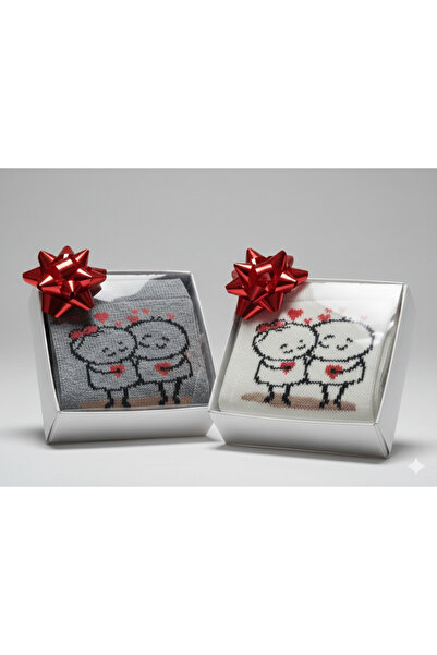 Etoile Studio Lover's Socks 2 Pieces Special Boxed for Valentine's Day