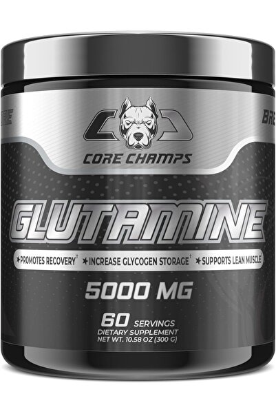 Core Champs غلوتامين ٥٠٠٠ ملغ | ٦٠ حصة | حمض أميني أساسي لإصلاح العضلات والطا...