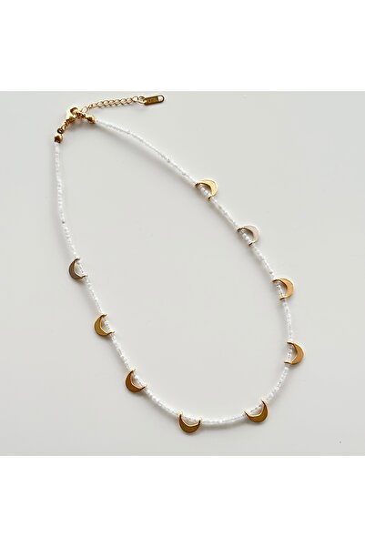 Vesce Atelier Tiny Moonstone Necklace