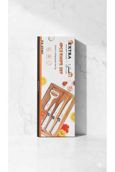Jumaan Extra 4-piece knife set, new