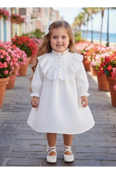 Tinypeople Girl's Holiday Dress Stylish Dress Children's Dress Party Dress Bi...