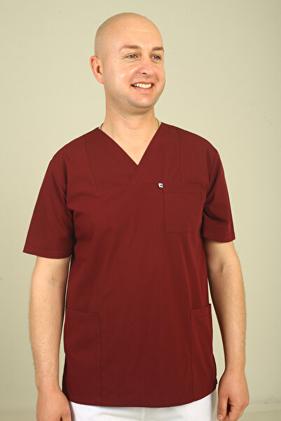 DENİZ İŞ Men's Alpaca Single Top Scrubs