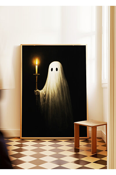 ARTHOUSECOLLECTIVE Halloween Collection - Ghost Poster - Unframed Poster