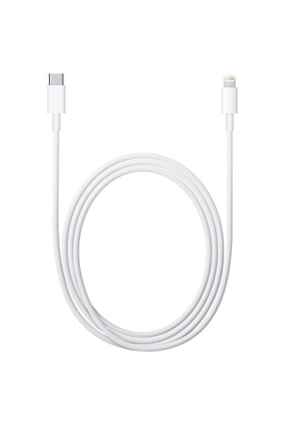 Apple Αρσενικό USB-C σε Lightning αρσενικό, 2 μ., Λευκό