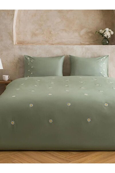 LC Waikiki Mixed Embroidered Double Poplin Duvet Cover Set (S6)