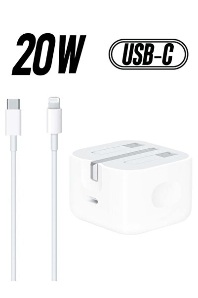 Shopi شاحن آيفون بقوة 20 واط، محول طاقة بمنفذي USB-C - شاحن سريع لأجهزة آيفون...