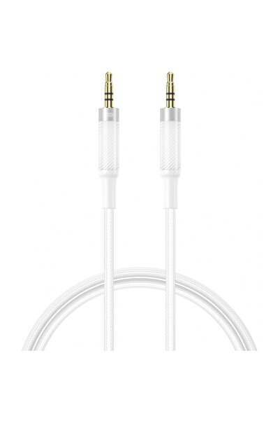 XO Design Cablu Audio 3.5mm - 3.5mm NB-R279C, 1m, Alb