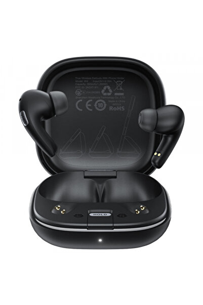 Acefast Căști handsfree Bluetooth W4, TWS, Negru