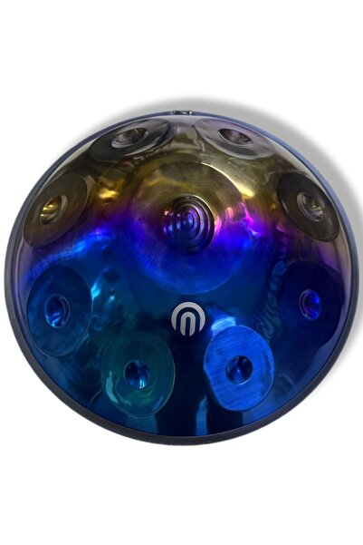 ARSHA Titanium Handpan -9 Tonlu -Re Minör (Bakım Yağı ,Renkli Kuşak ve Çanta